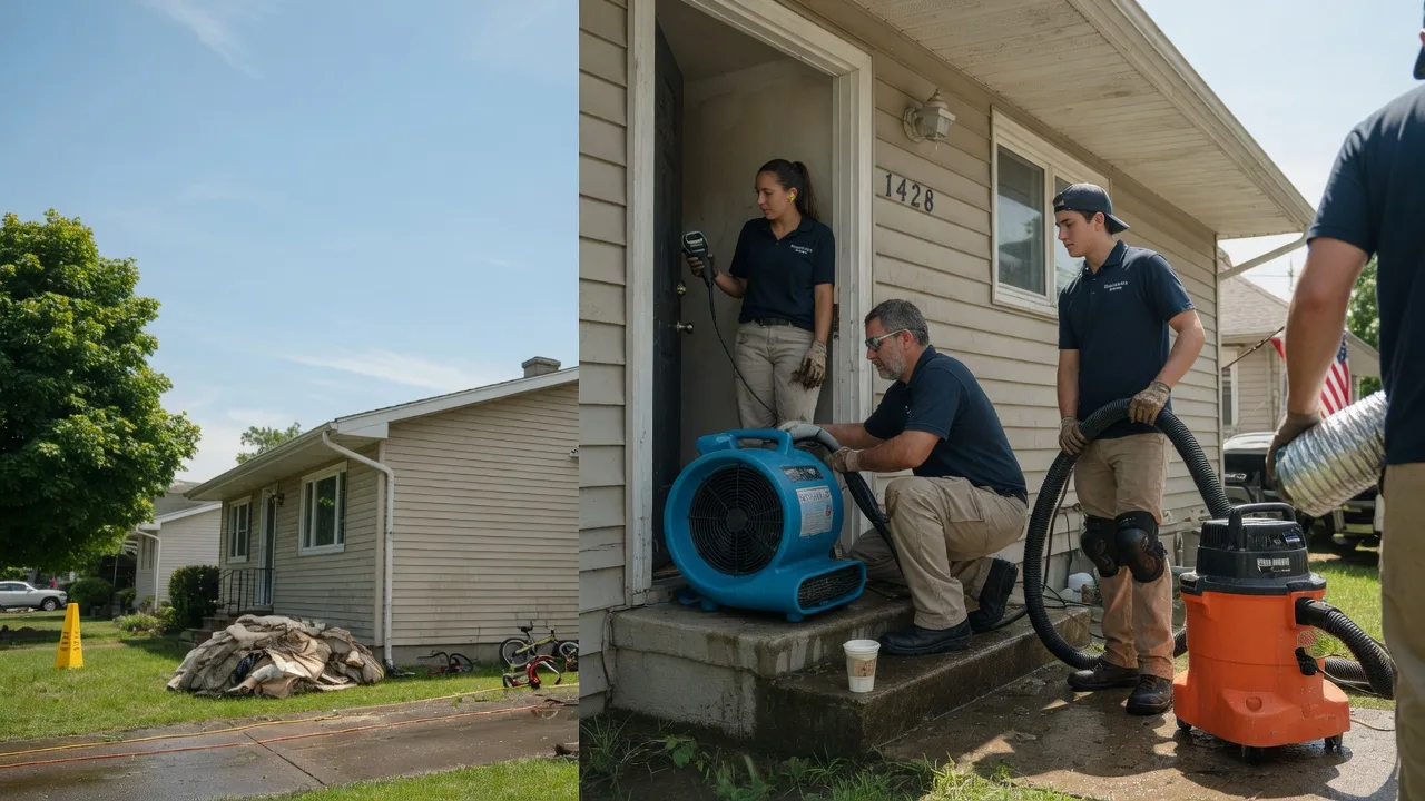 Water Damage Restoration in Manhattan, IL near me